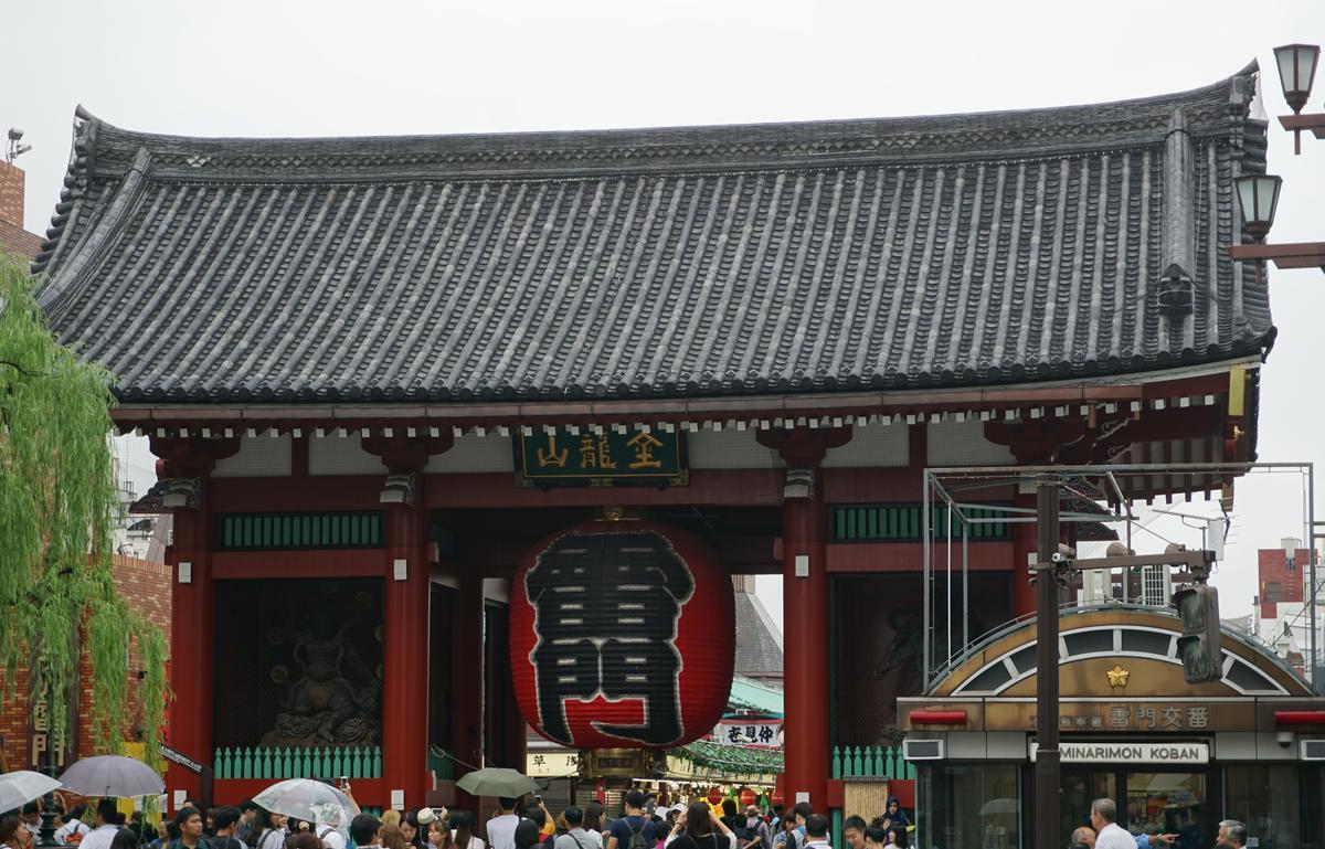 8-post torii at Asakusa Temple