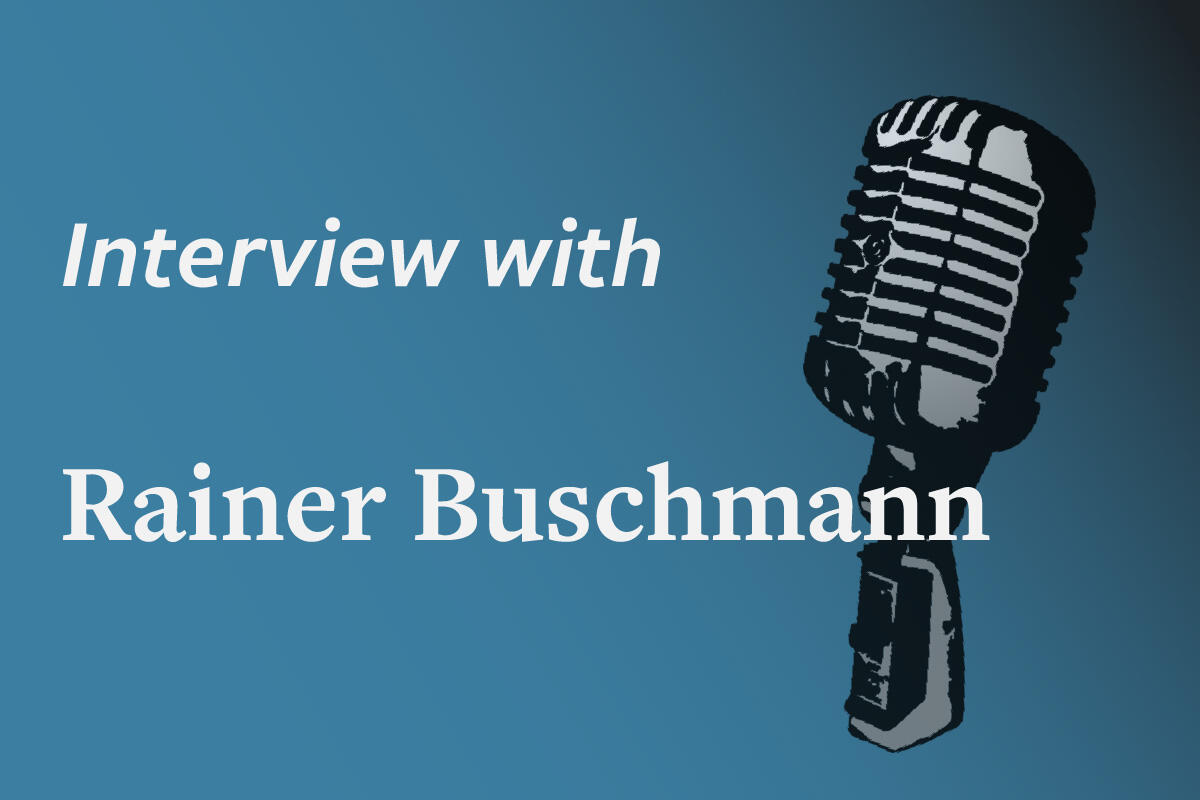 Link to interview with Rainer Buschmann