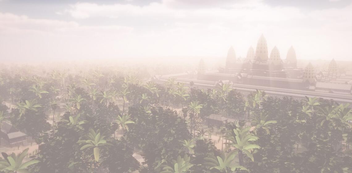image of what Angkor Was might have looked like at its height