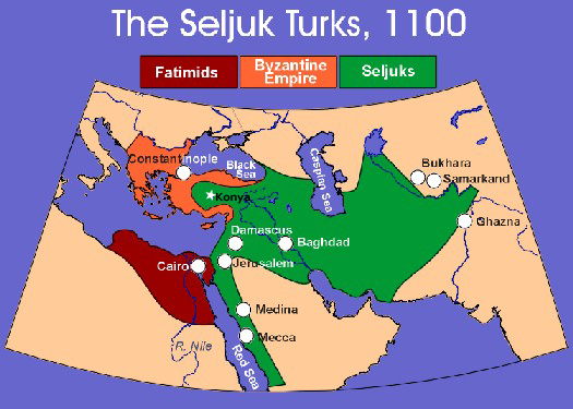 Map of Seljuk Empire