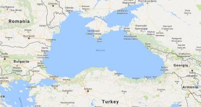 map of modern Black Sea region